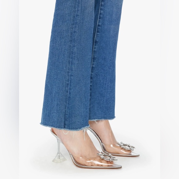 MOTHER The Weekender Fray Jeans From Anthropologie | Size 27 Womens NWT - Picture 5 of 16